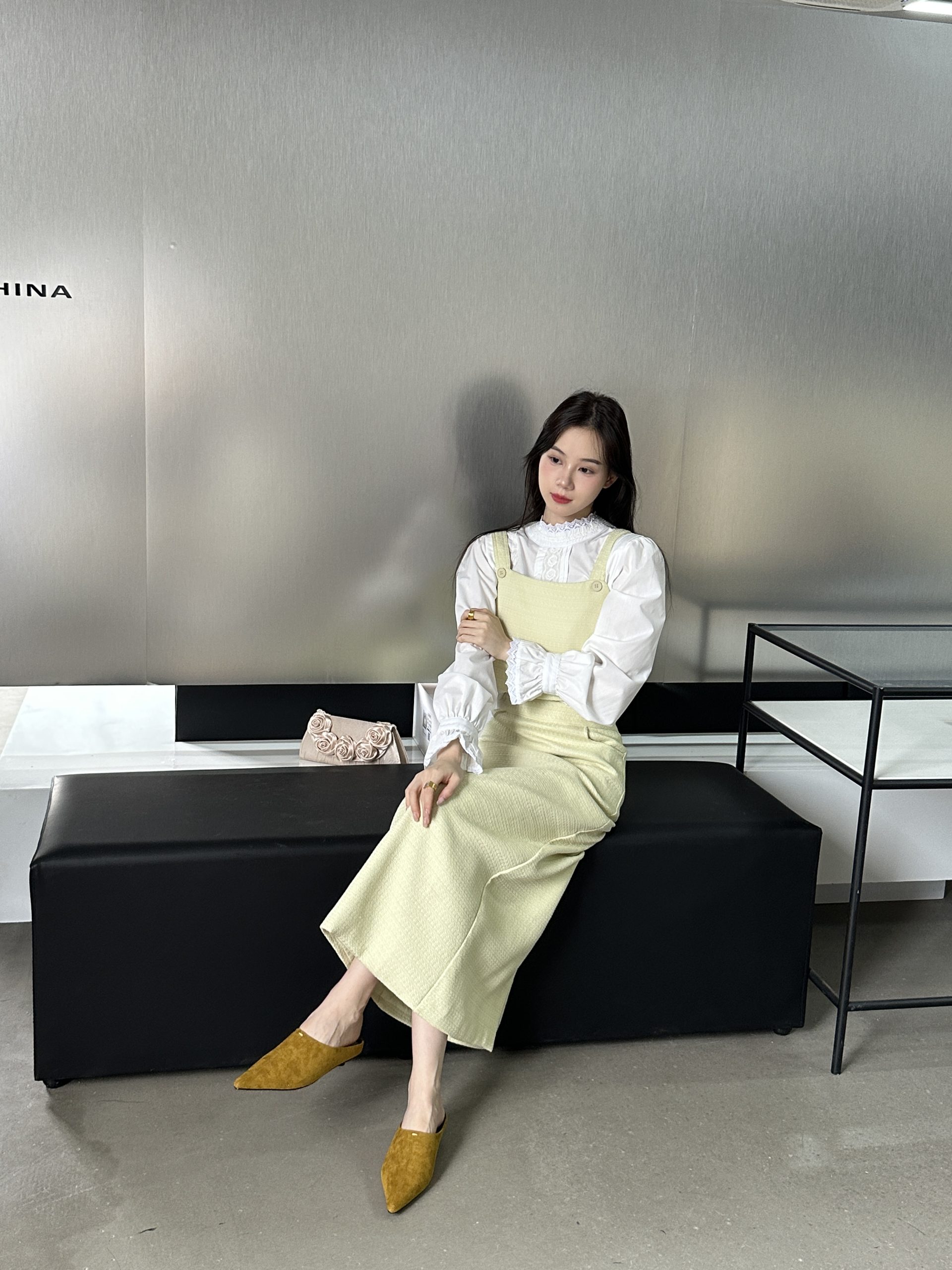 2024 New Pointed Toe Flat Shoes for Women Slippers Low Heel