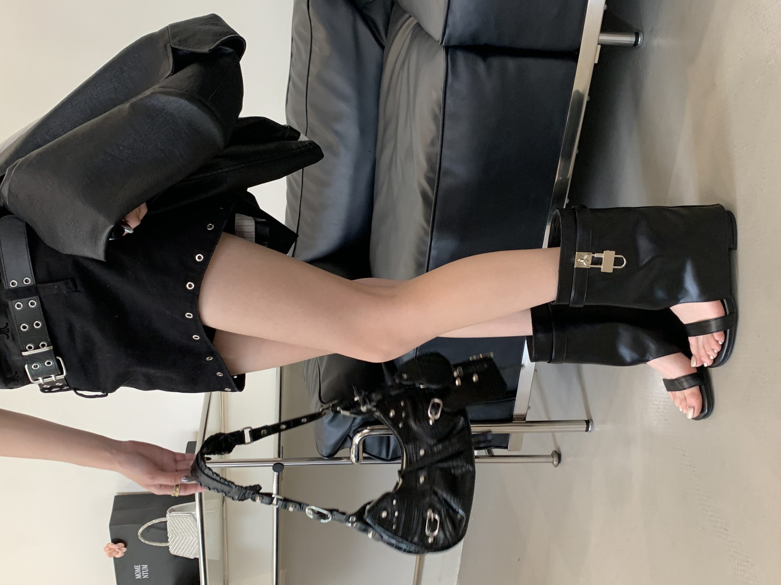 French Style Summer Boots 2025 New Square Toe Minimalist Chunky Heel Women's Boots - Image 2
