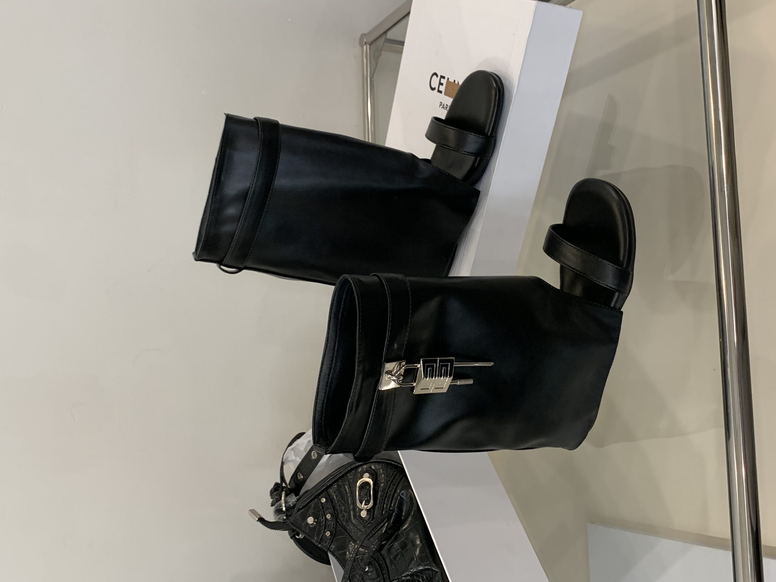 French Style Summer Boots 2025 New Square Toe Minimalist Chunky Heel Women's Boots - Image 4