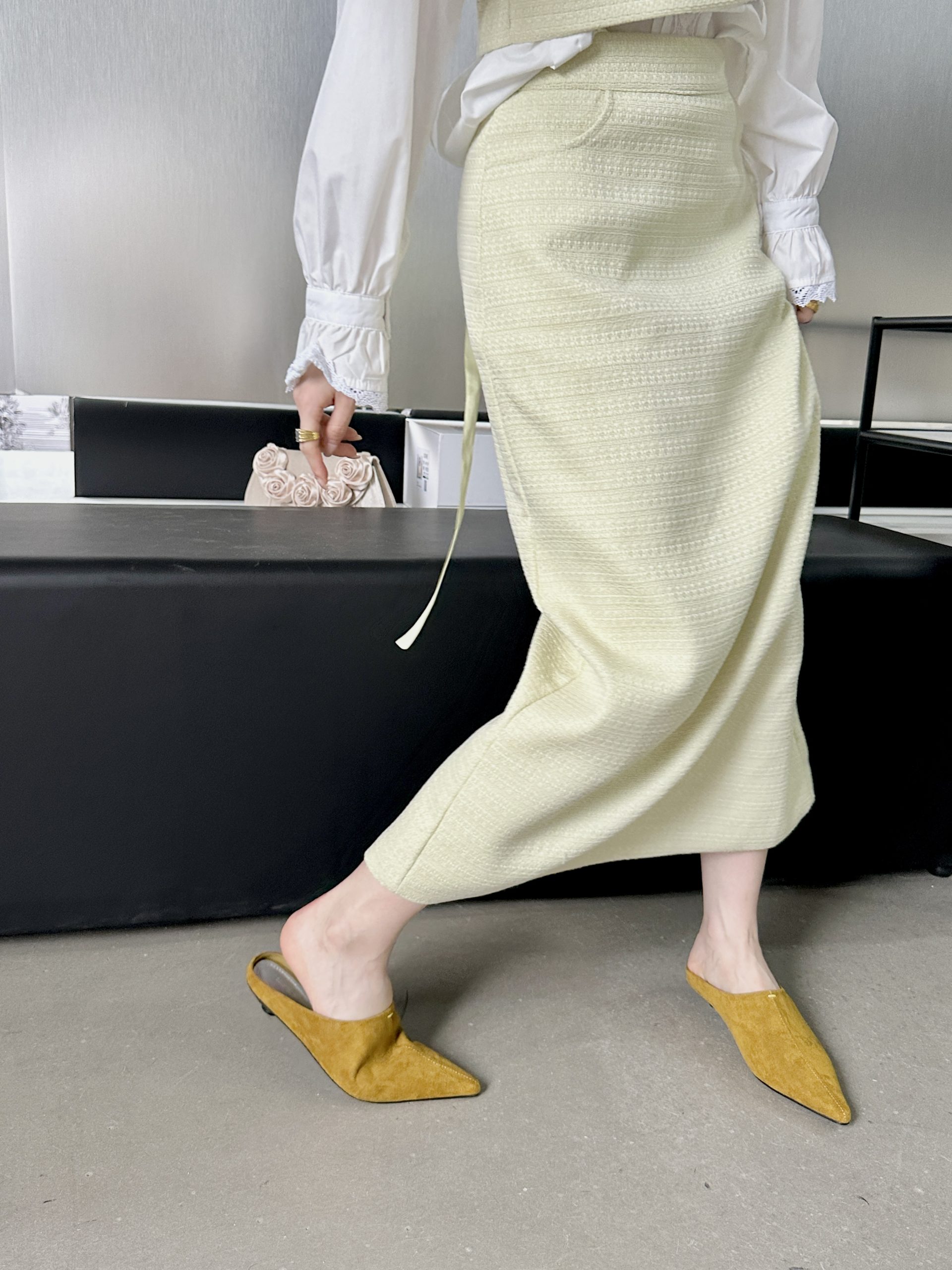 2024 New Pointed Toe Flat Shoes for Women Slippers Low Heel - Image 2