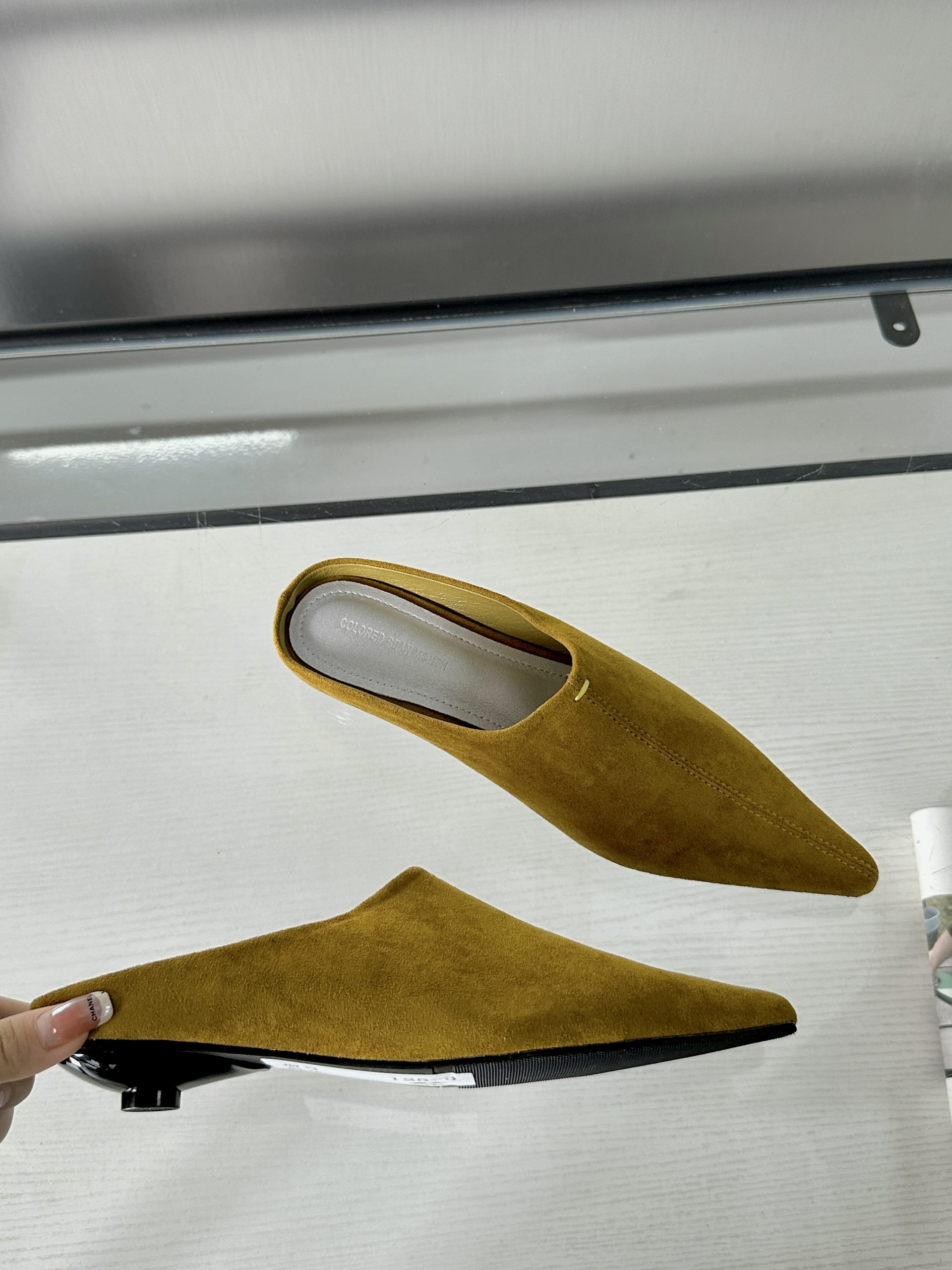 2024 New Pointed Toe Flat Shoes for Women Slippers Low Heel - Image 3