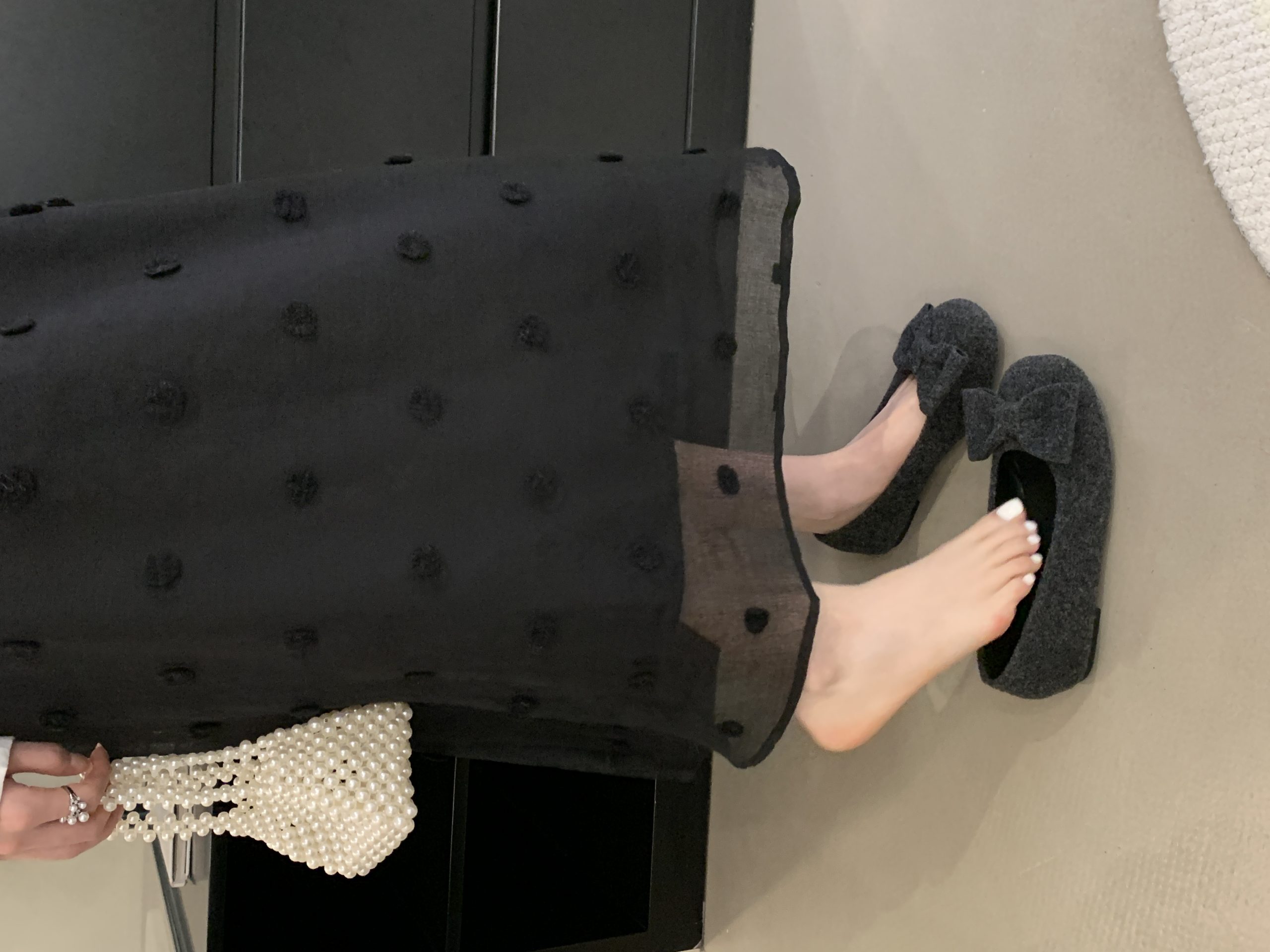 Ballet Flat Shoes Low Top Woolen Cloth Women's Shoes 2026 Autumn New Arrival - Image 2